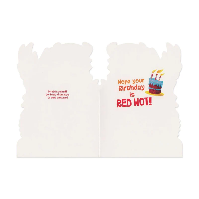 BIRTHDAY CARD: SCRATCH & SNIFF DRAGON