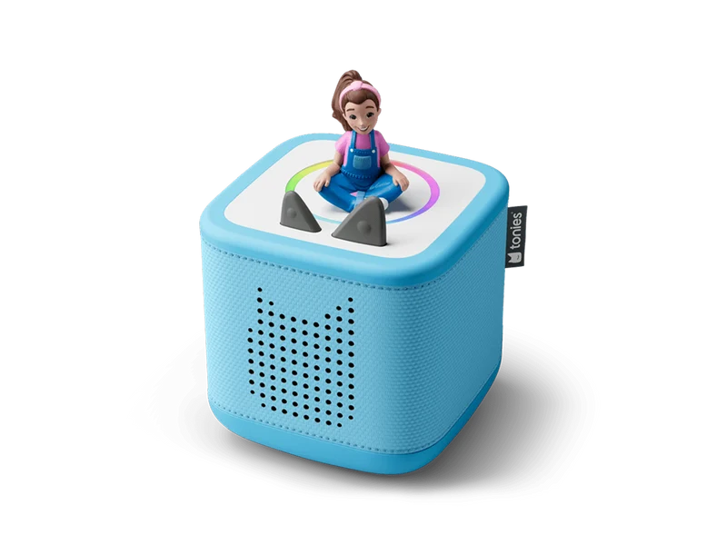 Ms. Rachel Toniebox 2 Sky Blue Starter Set: Screen-Free Interactive Audio Player for Kids