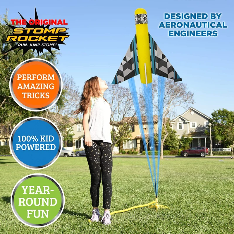 Stunt Plane Stomp Rocket