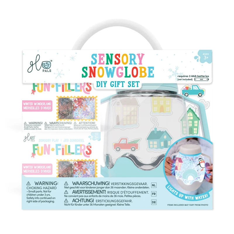 DIY Sensory Snowglobe Gift Set