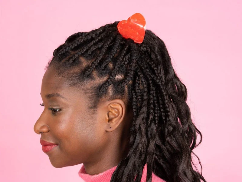 Pince à cheveux - Cœur