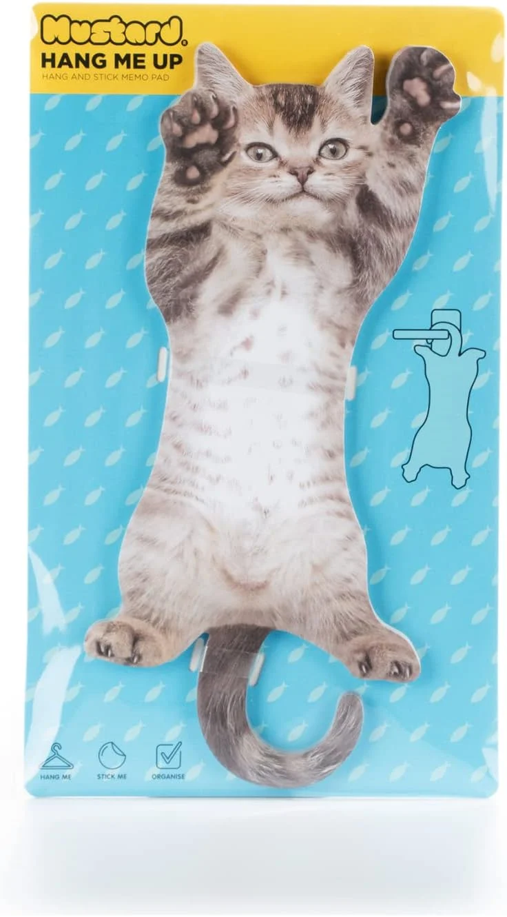 Cat Hanging Notes