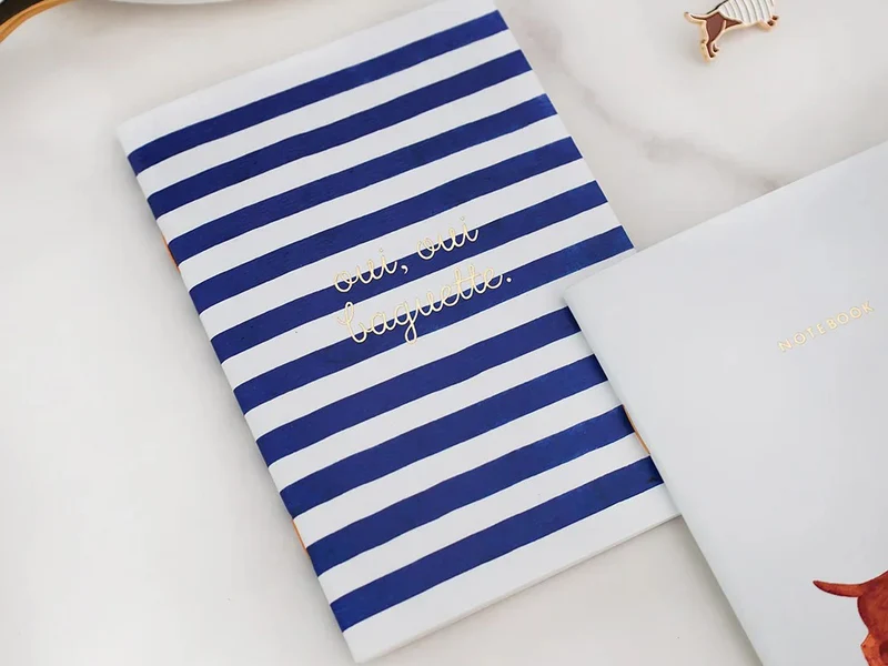 Lot de 2 carnets A6 - Duo Oui Baguette - ATWS