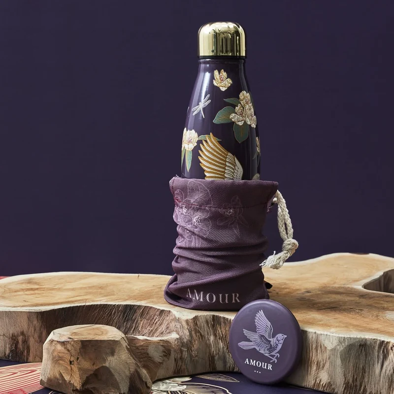 COFFRET BOUTEILLE ISOTHERME JARDIN D’EDEN