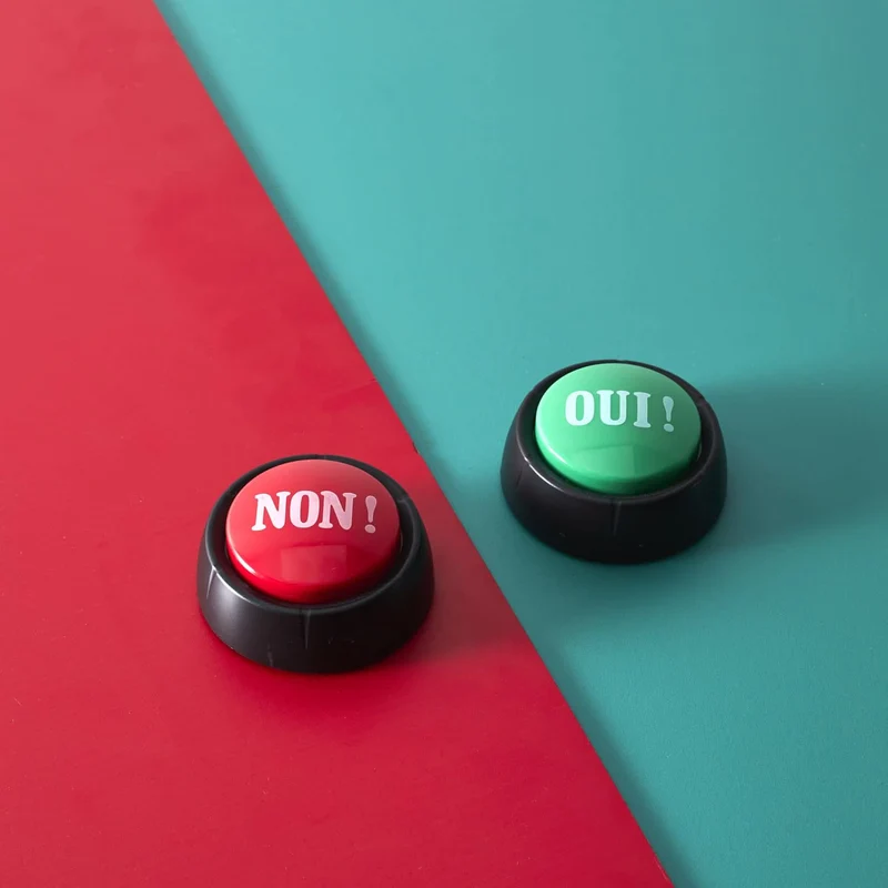 DUO BUZZERS OUI NON