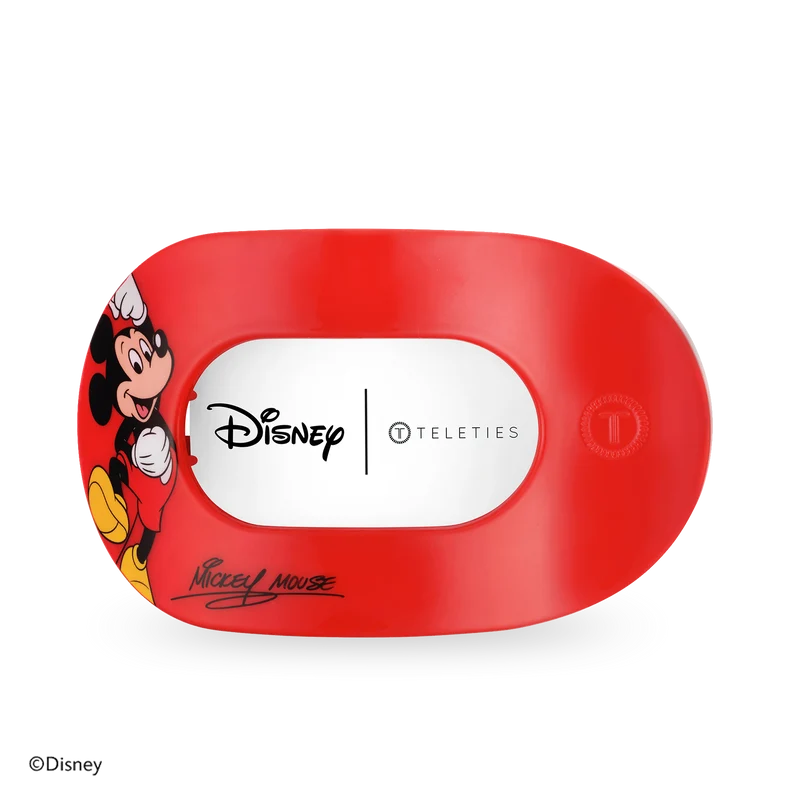 Flat Round Hair Clip | Large | Mickey Mouse
