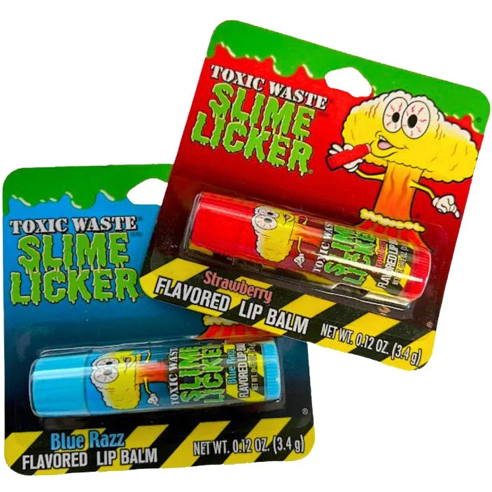 Toxic Waste Slime Licker Lip Balm - 1 random flavor