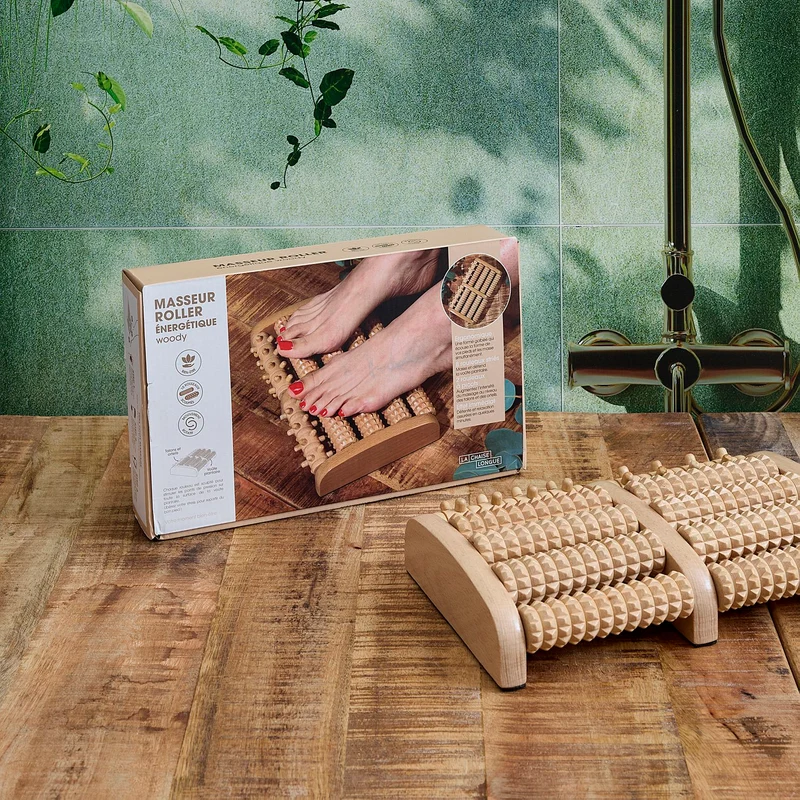 MASSEUR ROLLER ENERGETIQUE WOODY