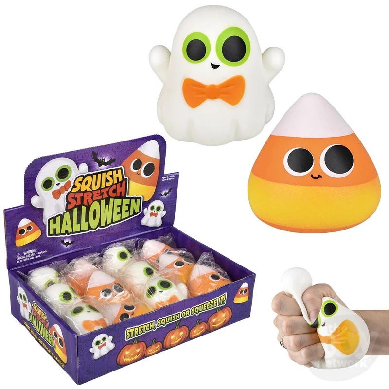 Single 3.5-Inch Halloween Squish and Stretch Fidget