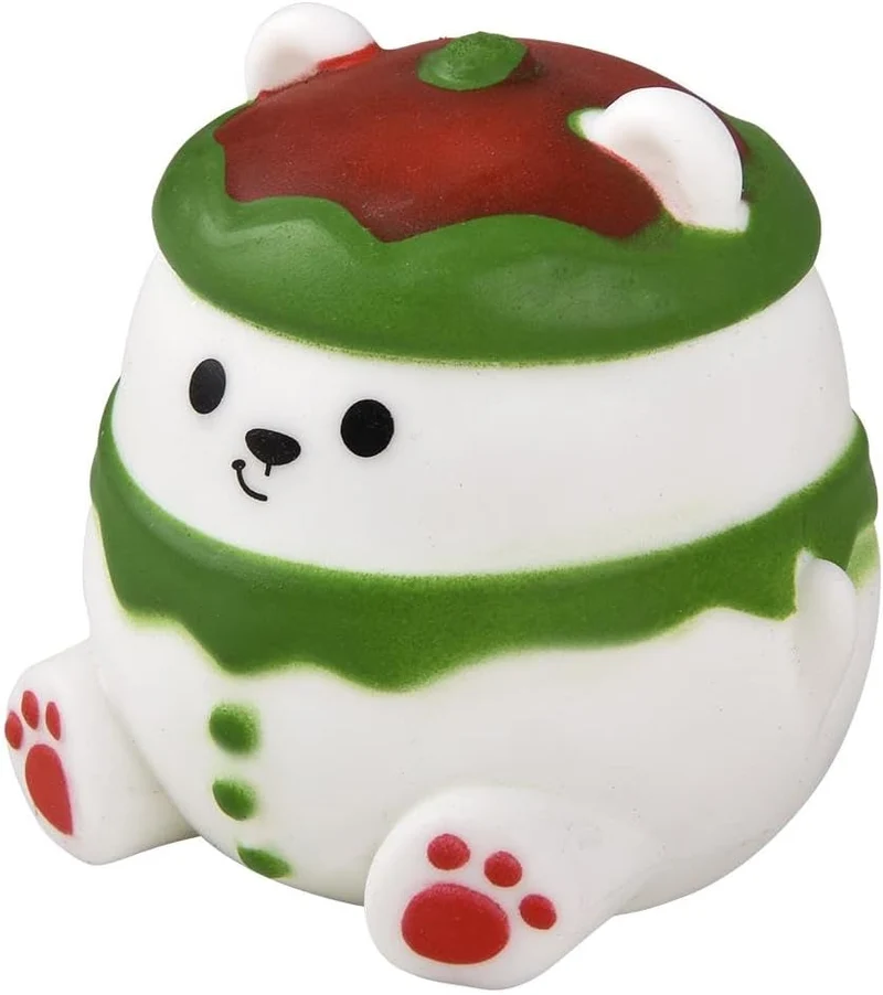 Single Christmas Squeezy Sugar Ball 2.4in Toy