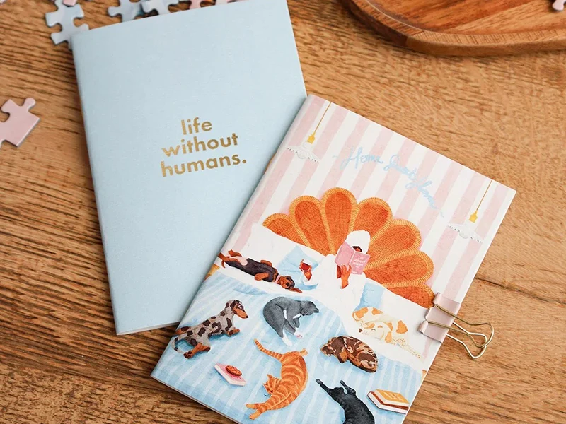 Lot de 2 carnets A6 - Duo Without Humans - ATWS