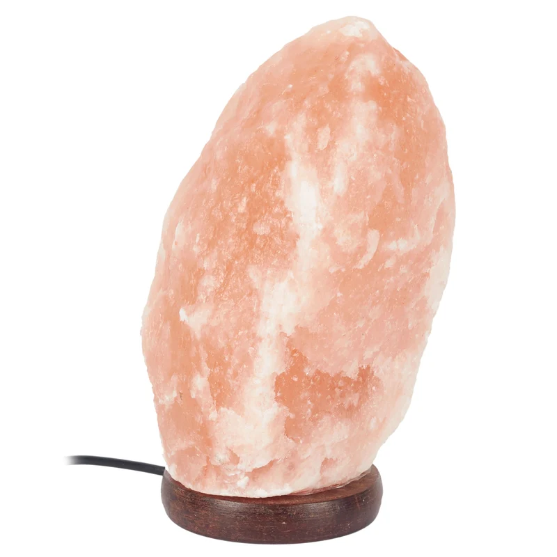 LAMPE CRISTAL DE SEL ROSE