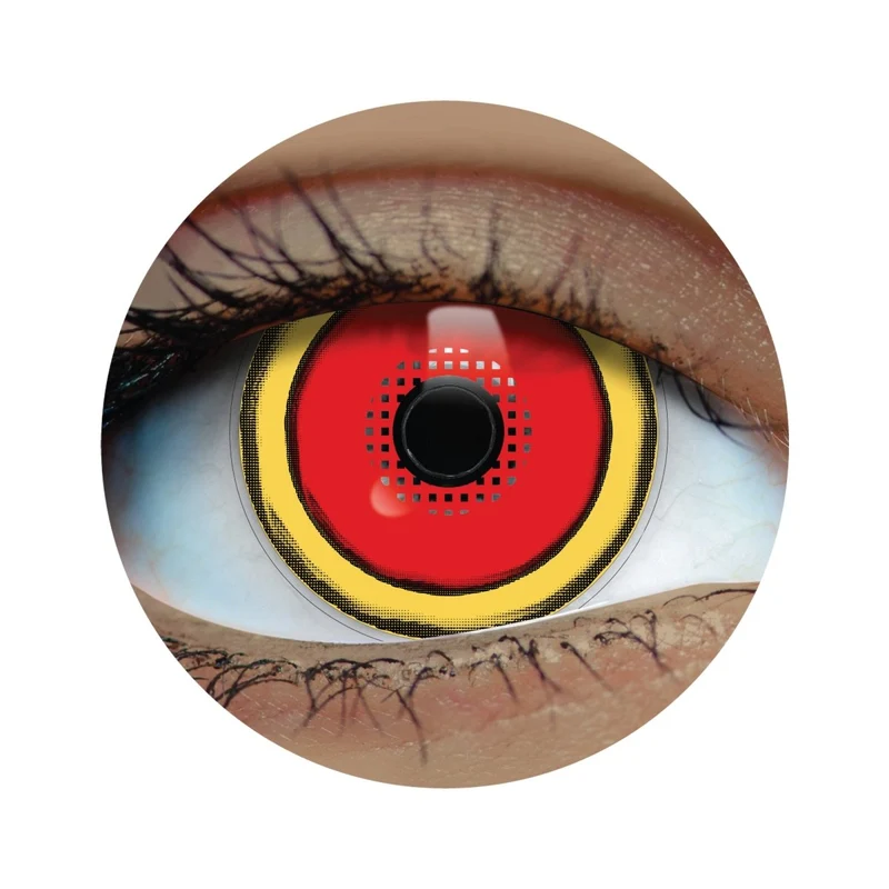 PRIMAL® Phoenix Contact Lenses, Costume Accessory, 3 Months Usage
