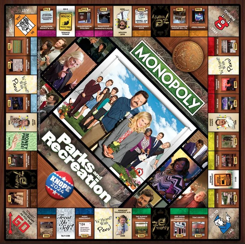 Parks and Rec Monopoly-