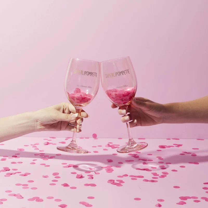 COFFRET DE 2 VERRES A VIN SAPERLIPOMPETTE