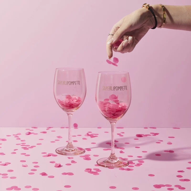 COFFRET DE 2 VERRES A VIN SAPERLIPOMPETTE