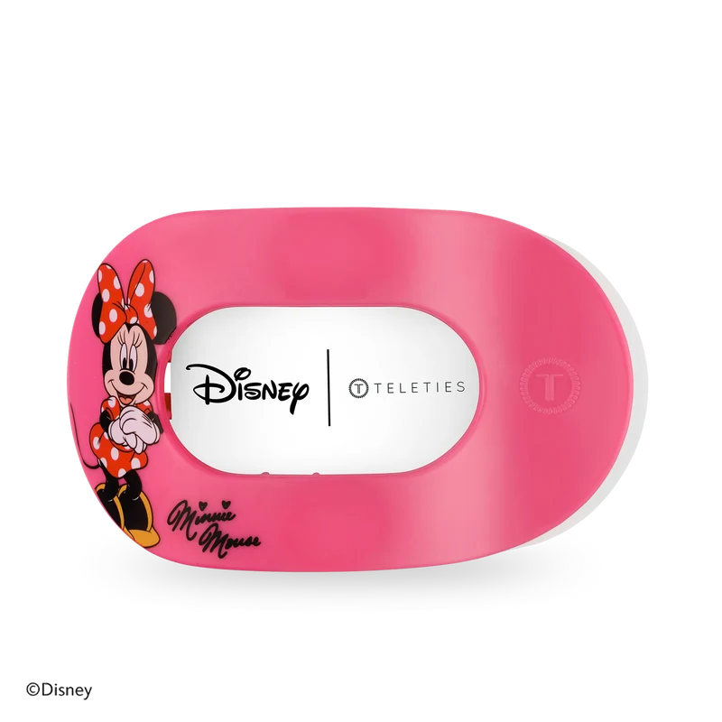 Flat Round Hair Clip | Large | Minnie Mouse