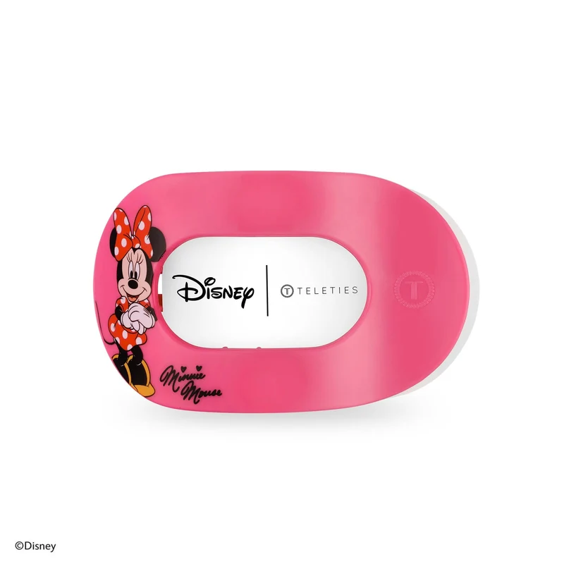 Flat Round Hair Clip | Medium | Minnie Mouse