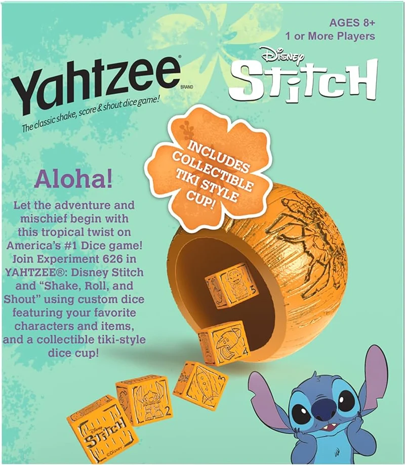 Disney Stitch Yahtzee-