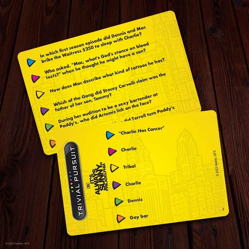 It's Always Sunny in Philadelphia Trivial Pursuit-