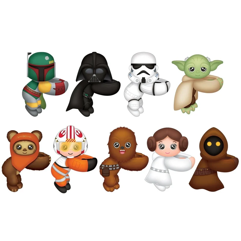 Star Wars Cutie Cuff, Snap Bracelet, Assortment, 1 Count