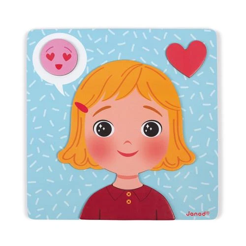 Janod Emotions Magnetic Games / Jeux magnétiques Janod Emotions