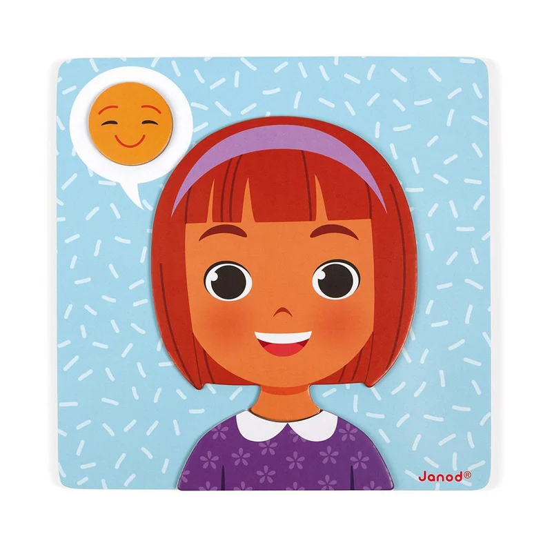 Janod Emotions Magnetic Games / Jeux magnétiques Janod Emotions