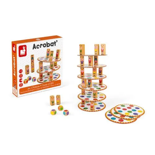 Janod Acrobat Game of Skill / Jeu d'adresse