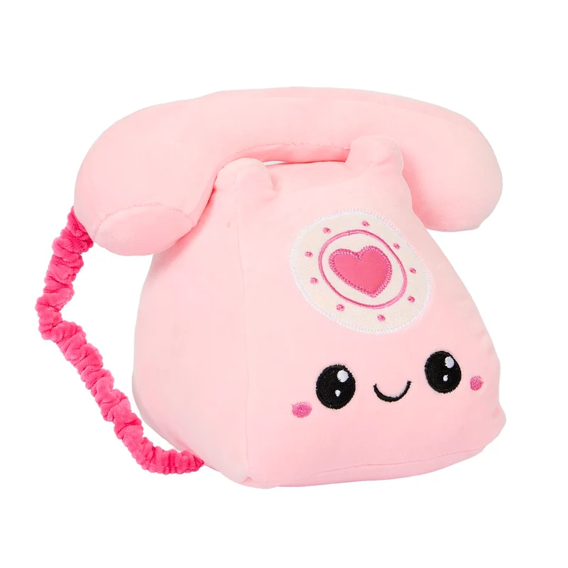 PELUCHE TELEPHONE ROSE