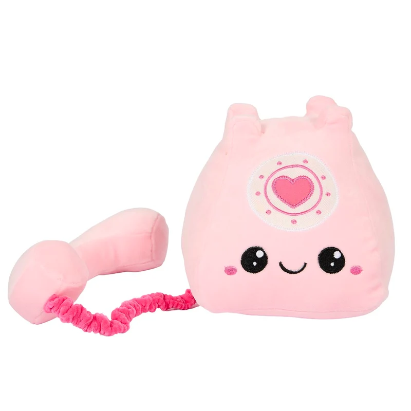 PELUCHE TELEPHONE ROSE