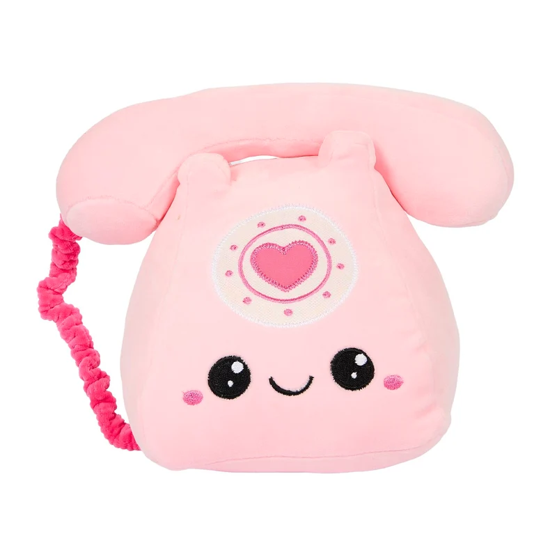 PELUCHE TELEPHONE ROSE