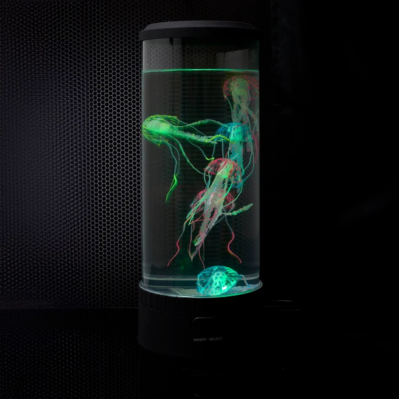 LAMPE AQUARIUM JELLYFISH 35CM