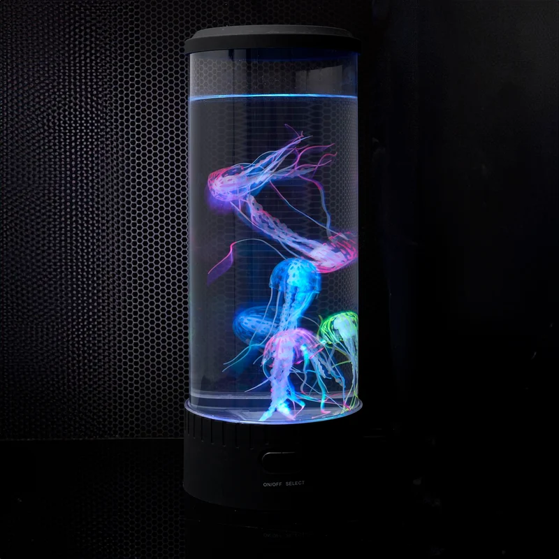 LAMPE AQUARIUM JELLYFISH 35CM