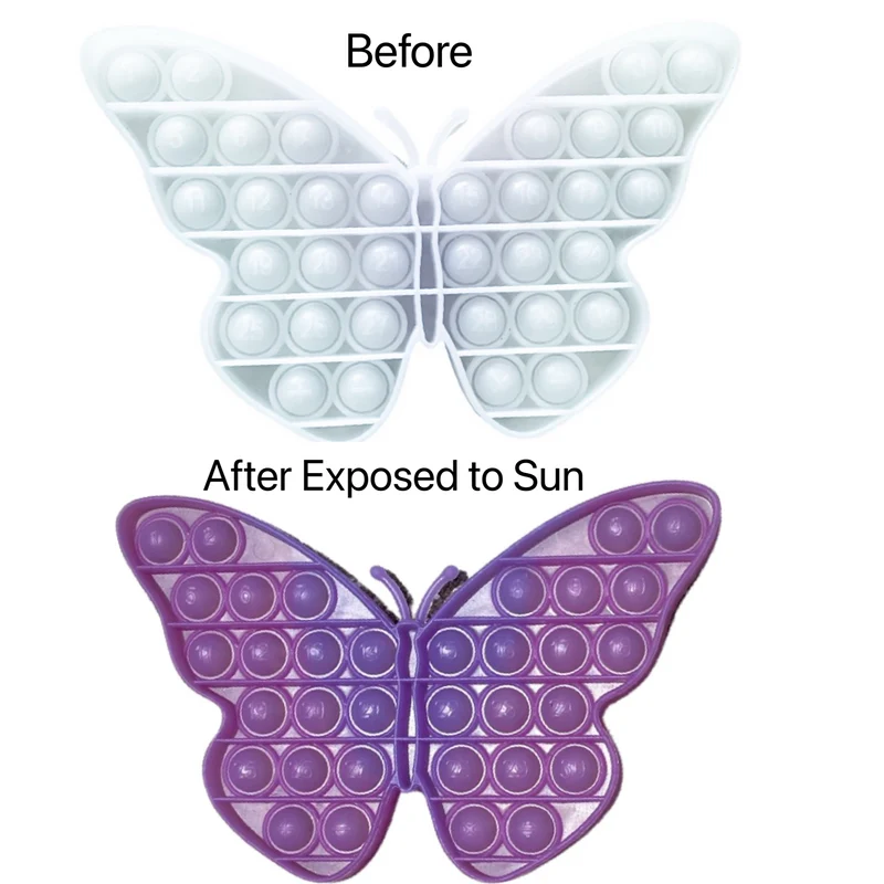 Pop It Papillon Changeant de Couleur