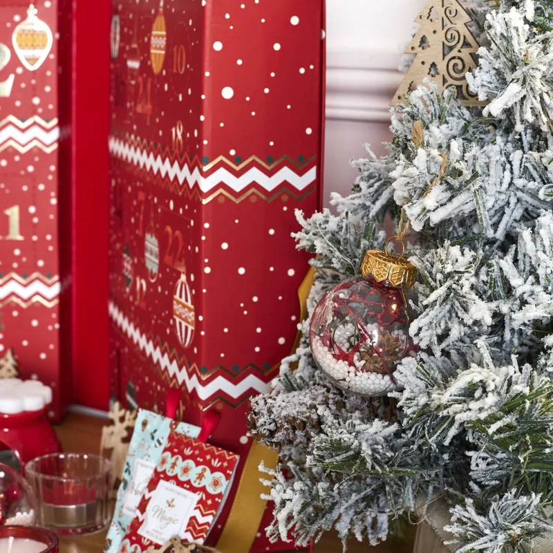 CALENDRIER DE L'AVENT BOUGIES ET SURPRISES NOEL TRADI