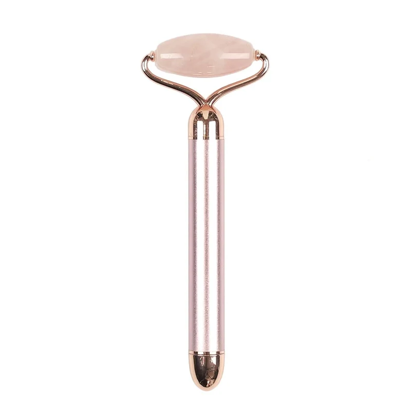 ROULEAU DE MASSAGE JADE ELECTRIQUE ROSE