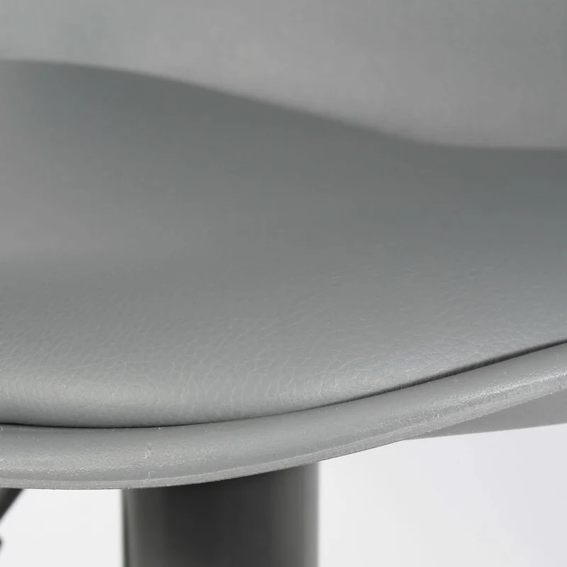 TABOURET DE BAR ISAK GRIS - Lot de 2