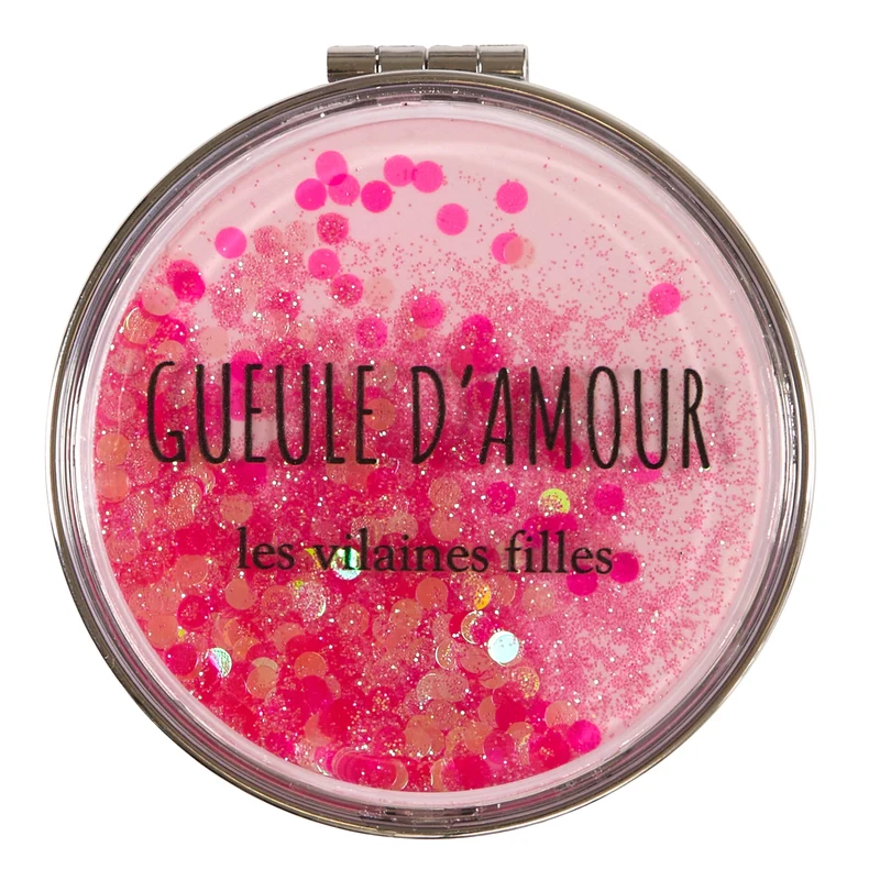 MIROIR DE POCHE PAILLETTES