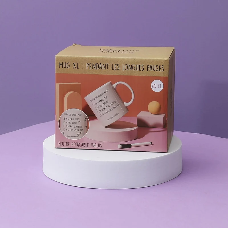 MUG XL PENDANT LES LONGUES PAUSES