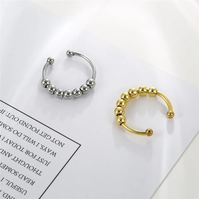Bague anti-stress Demi-Cercle