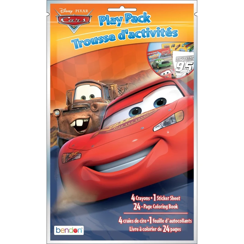 Disney Cars Grab N Go Play Pack, Activity Kit, 1 Count