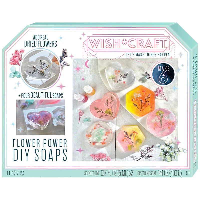 Wish*Craft Flower Power DIY Soaps