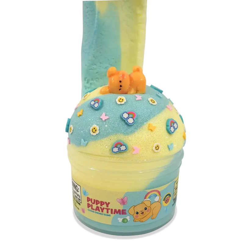 Peachybbies Puppy Playtime Cloud Slime and Putties