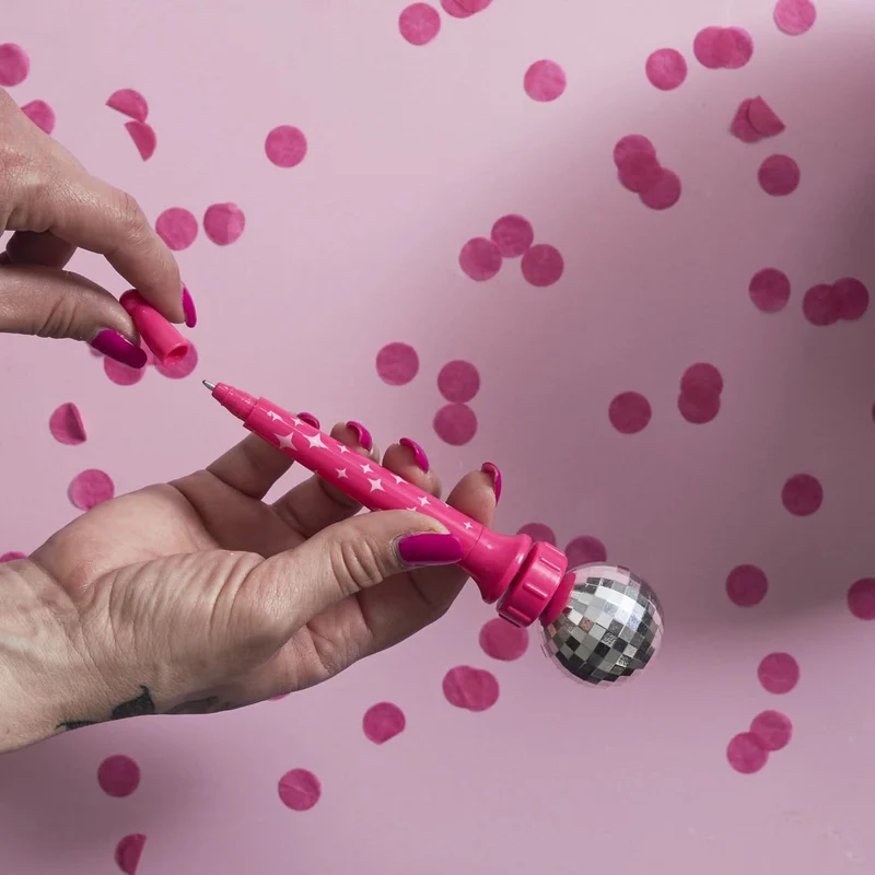 STYLO BOULE DISCO