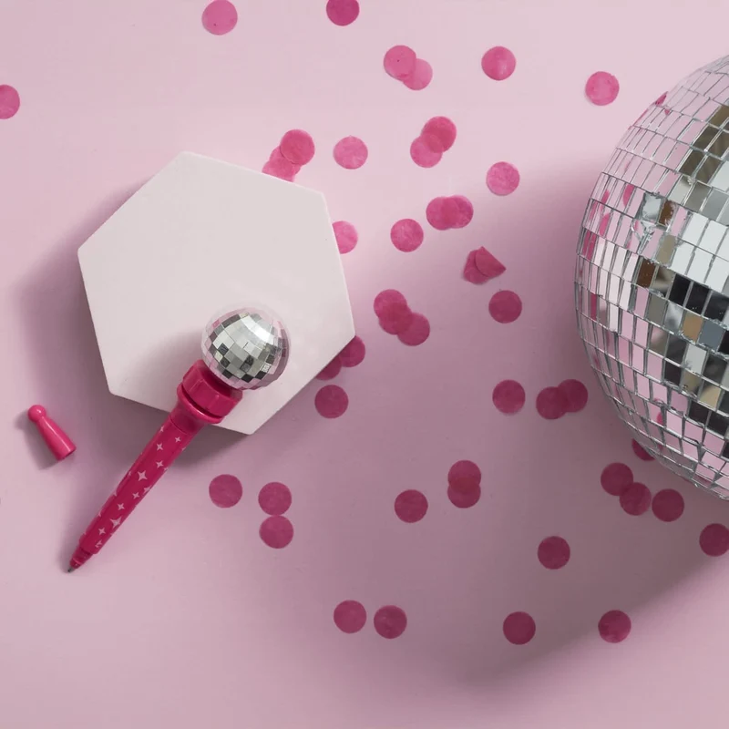STYLO BOULE DISCO