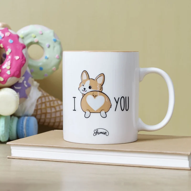 MUG I LOVE CORGI