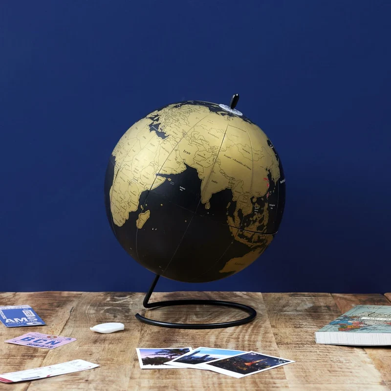 GLOBE À GRATTER
