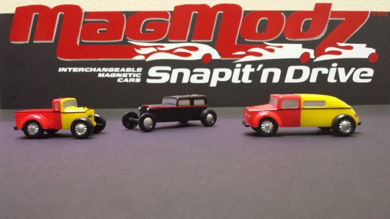 MagModz Snub 'N Wagon (Yellow) / (Jaune)