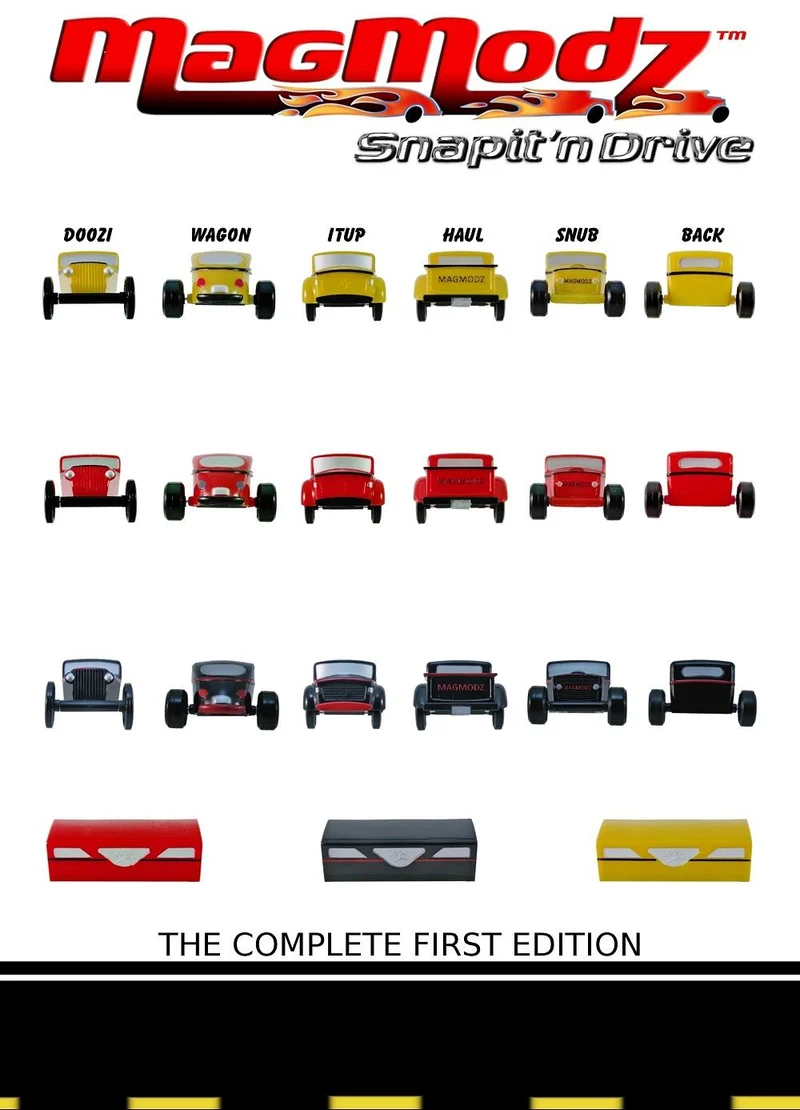 MagModz Doozi 'N Back (Yellow) / (jaune)