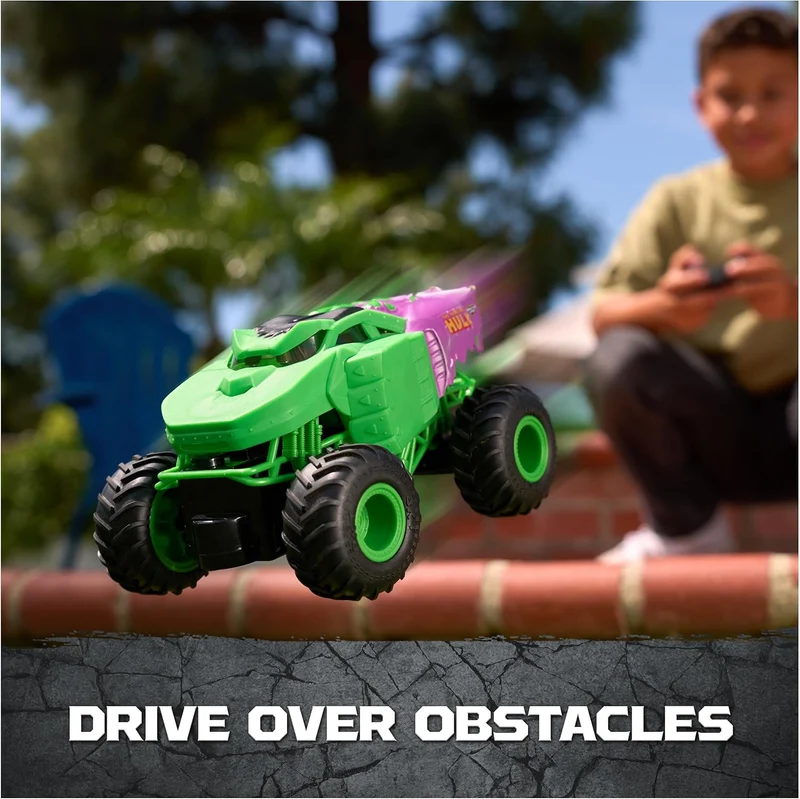 Monster Jam Marvel Hulk RC Monster Truck 1:24 Scale Remote Control Toy